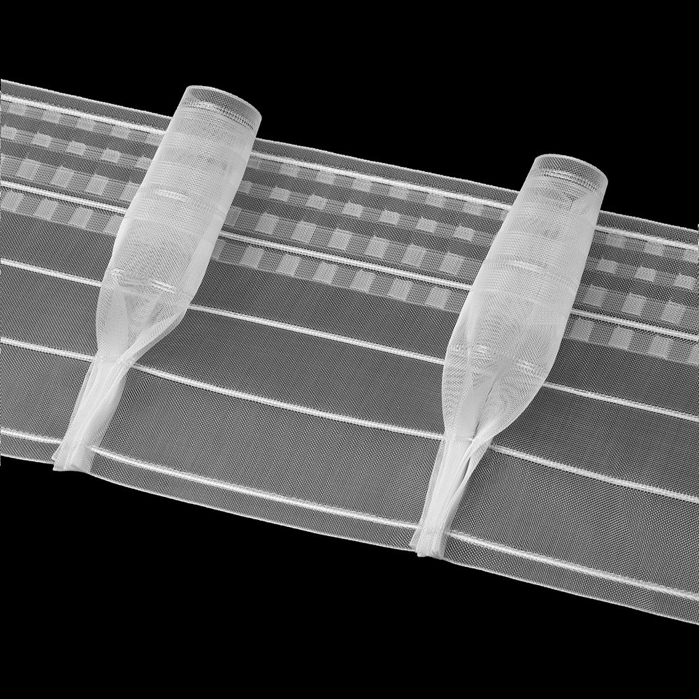 4079MP Goblet Pleats Curtain Tapes /Transparent