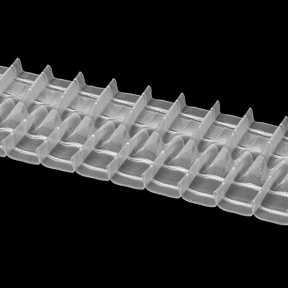 3948MP Smock Pleats Curtain Tapes / Transparent