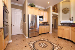 Kitchen w_Tile Inlay