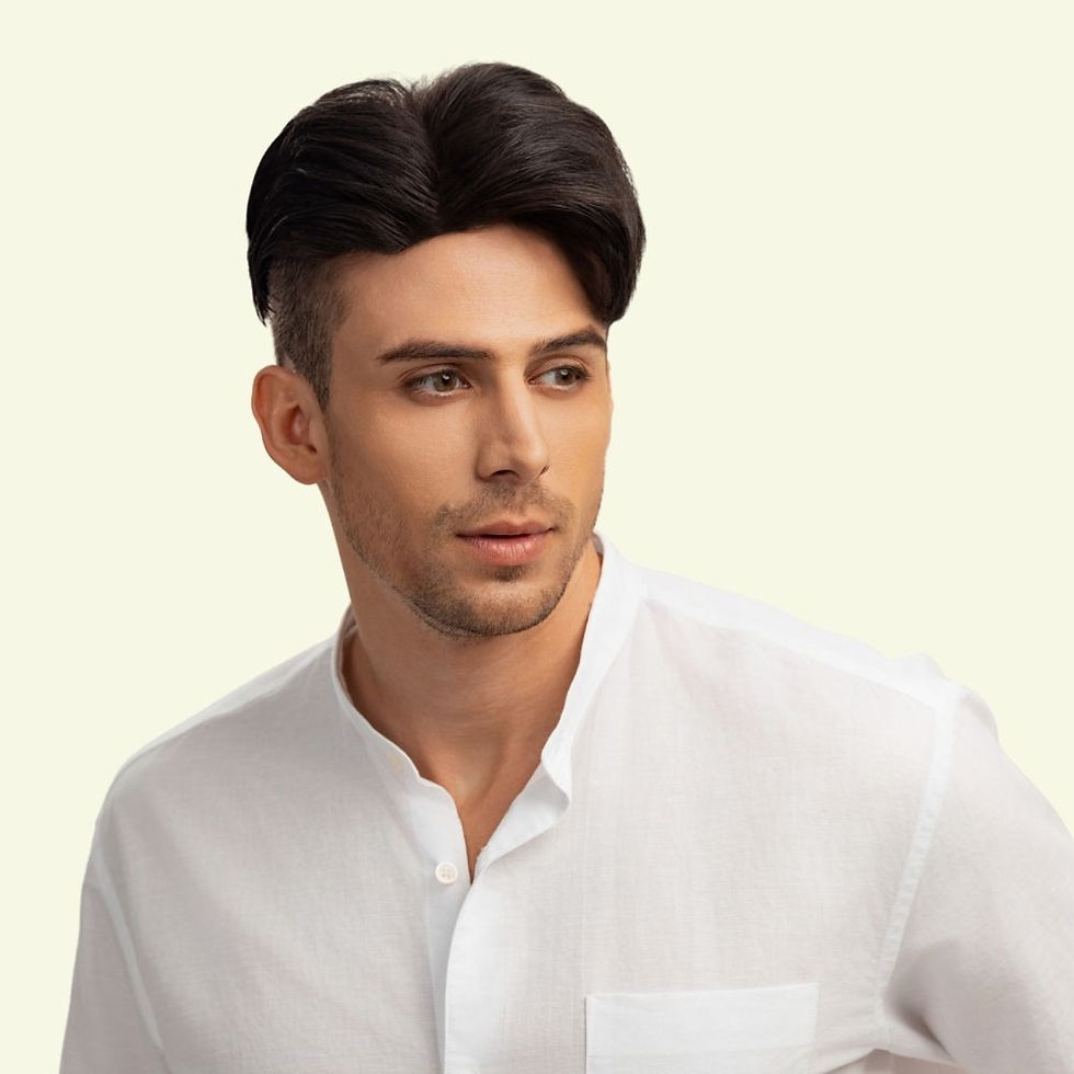 Hình thu nhỏ: tóc mái hói nam side part