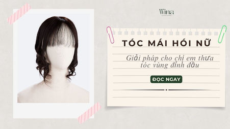 Tóc Mái Hói Nữ: Cứu Tinh Cho Chị Em Thưa Rụng Tóc Vùng Đỉnh Đầu