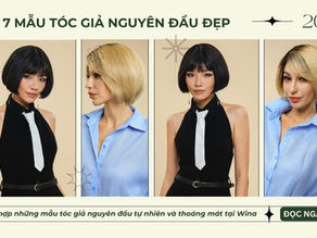 Top 7 Mẫu Tóc Giả Nguyên Đầu Tự Nhiên Không Lộ Da Đầu Tại Wina
