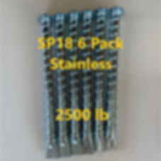 SP18/716 Stainless Steel 12" Long with 7/16" Female Thread