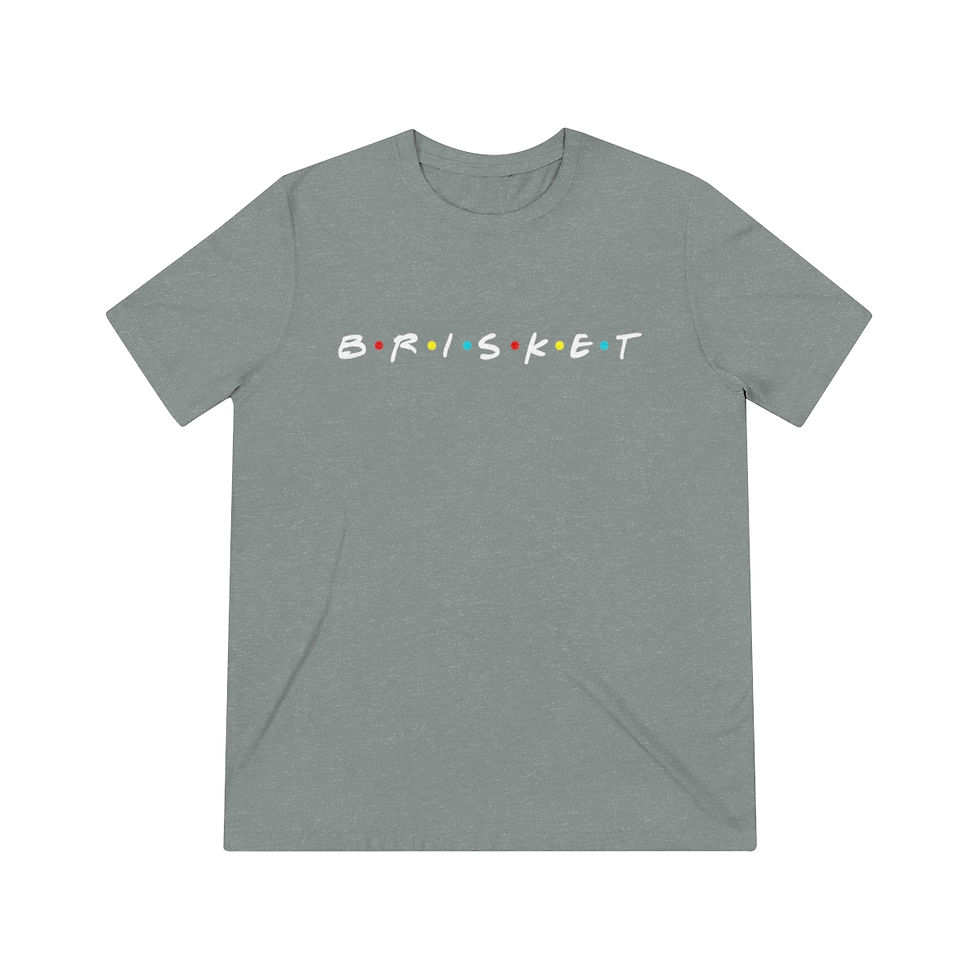 Thumbnail: Brisket Friends Unisex Triblend Tee