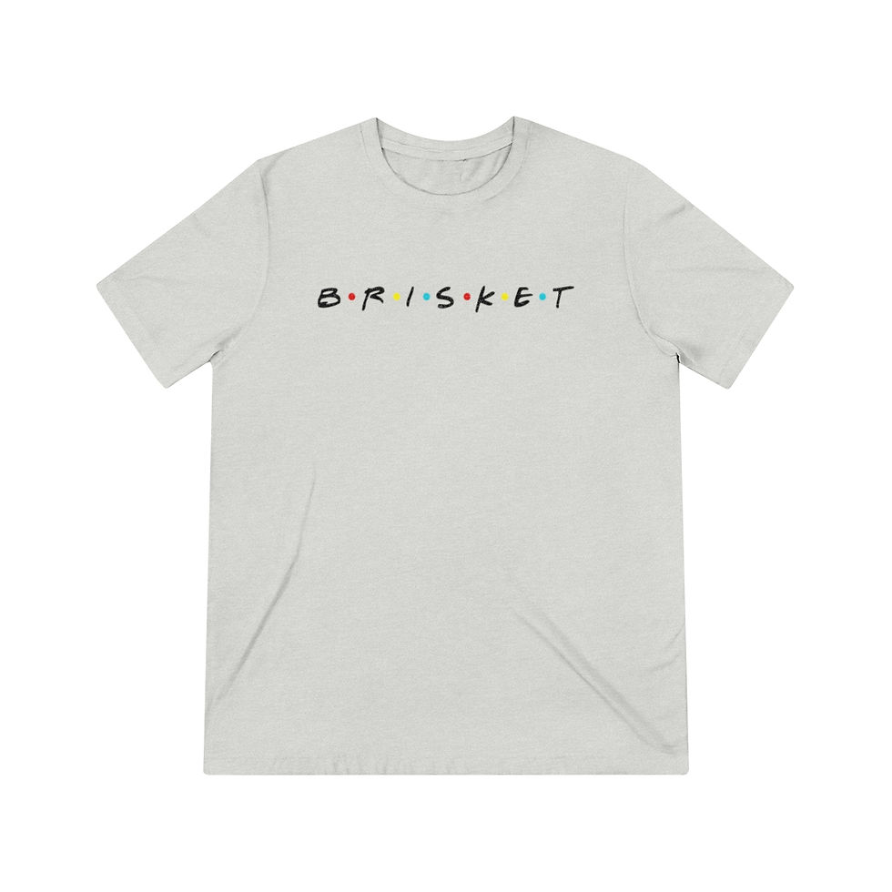 Thumbnail: Brisket Friends Logo Unisex Triblend Tee