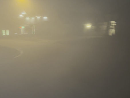 So smokey on New Years Eve!