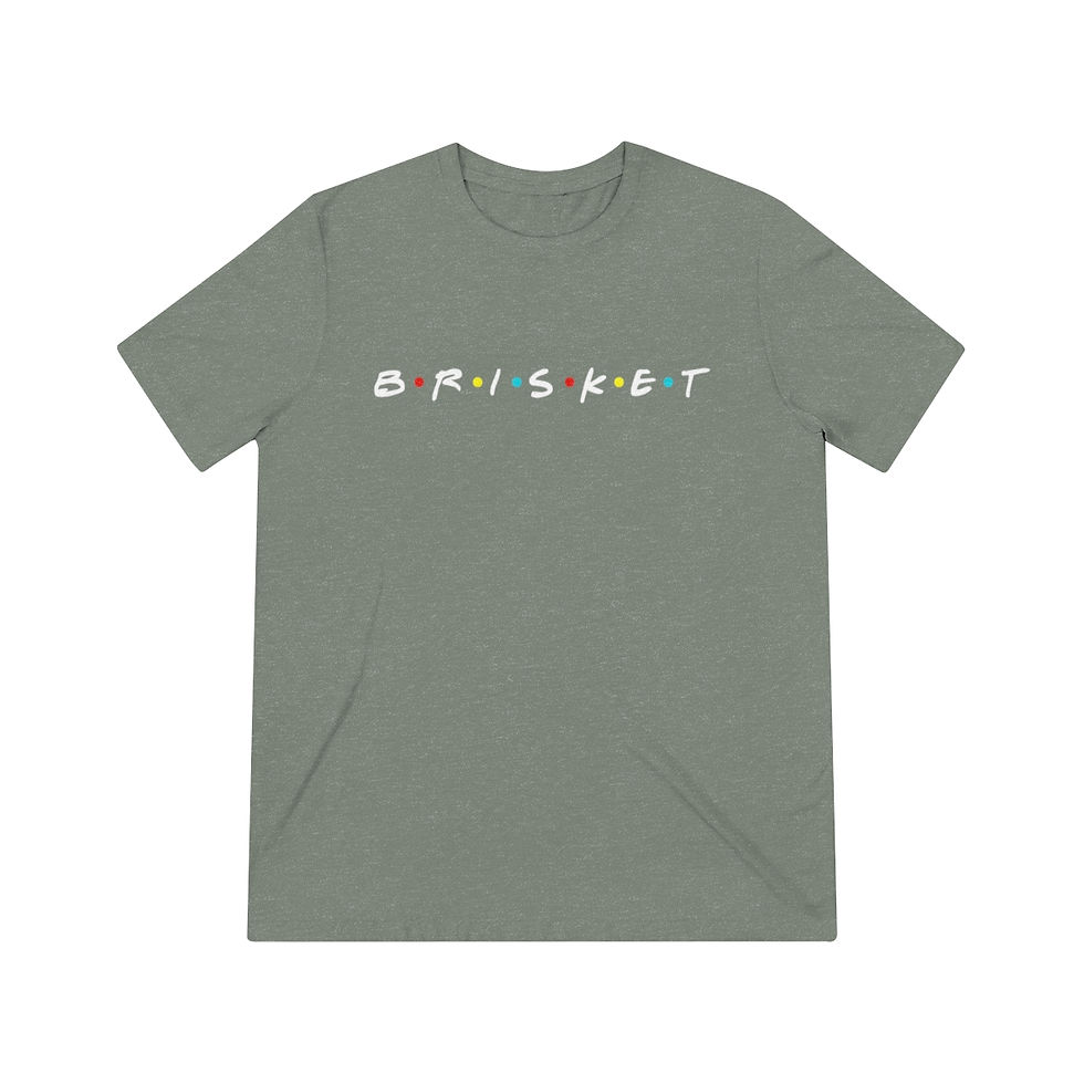 Thumbnail: Brisket Friends Unisex Triblend Tee