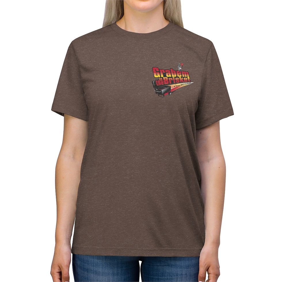 Thumbnail: TEX BBQ Logo Unisex Triblend Tee
