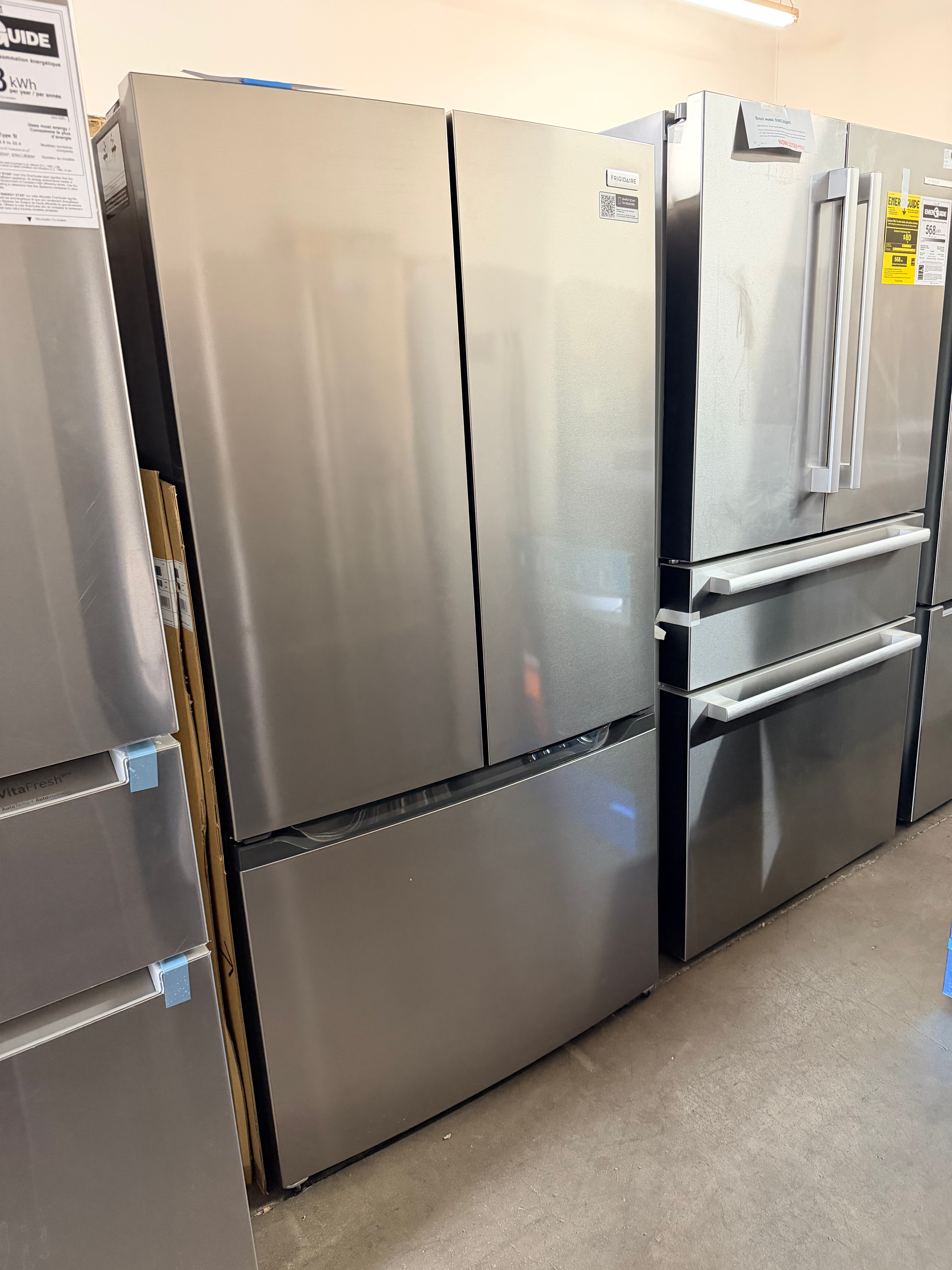Frigidaire 20 Cu. Ft. Counter-Depth French Door Refrigerator