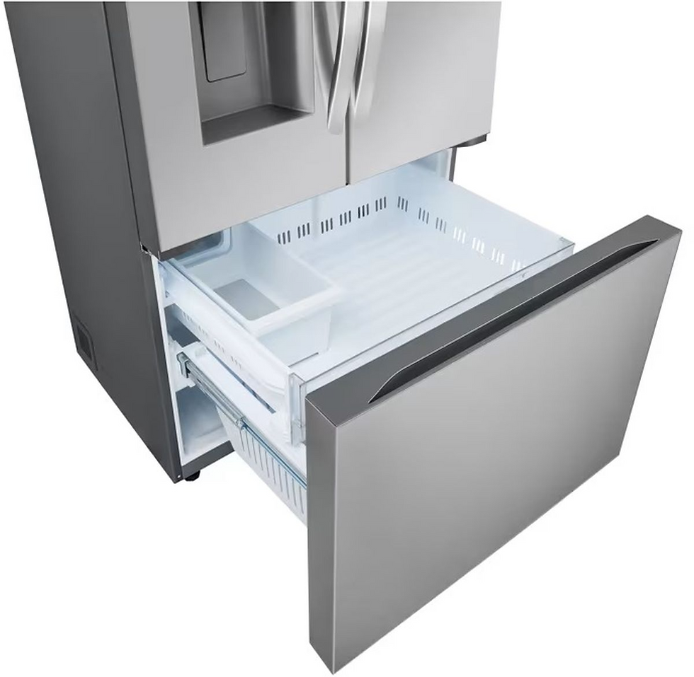 Thumbnail: LG 26 cu. ft. Counter-Depth MAX French Door Refrigerator with Craft Ice