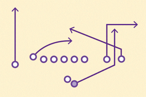 Play made in football being used to explain how IPM