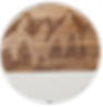 Decorative Laser Coasters-Mountains