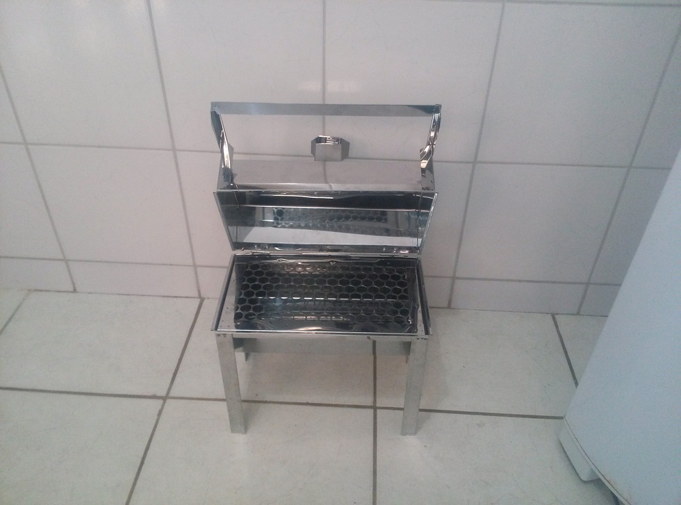 Miniatura: Churrasqueiras a bafo em Aço Inox