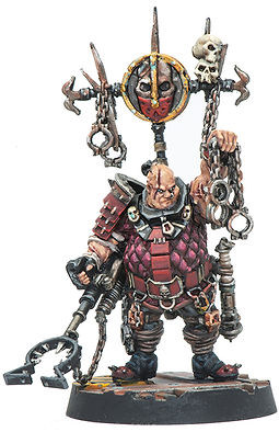 Necromunda, Mercator Sanguis Slaver Entourage, Gulder, Shakleman, Forge World