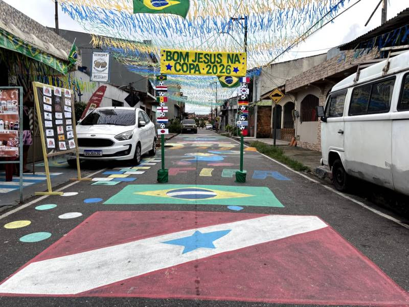 Passagem Bom Jesus, no 40 Horas em Ananindeua-PA (Foto: ASCOM).