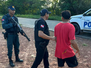 Polícia Civil e PM cumprem mandado de prisão durante operação em Ponta de Pedras