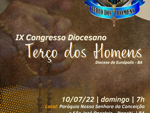 IX Congresso Diocesano do terço dos homens