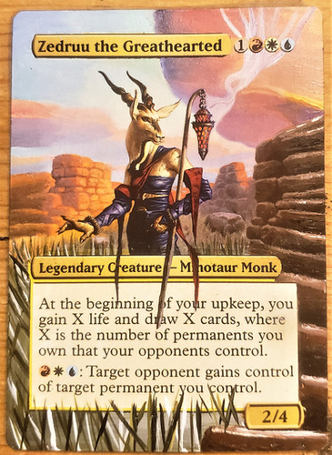 Zedruu the Greathearted - Full Art / Extended Art - MTG, Magic the