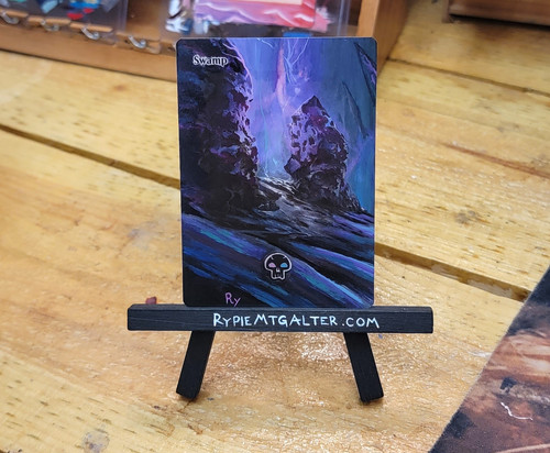 Basic Swamp - MTG / Magic the Gathering | Rypie MTG Alters