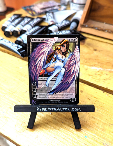Liliana of the Veil - Anime Angel - MTG Altered / Full Art | Rypie