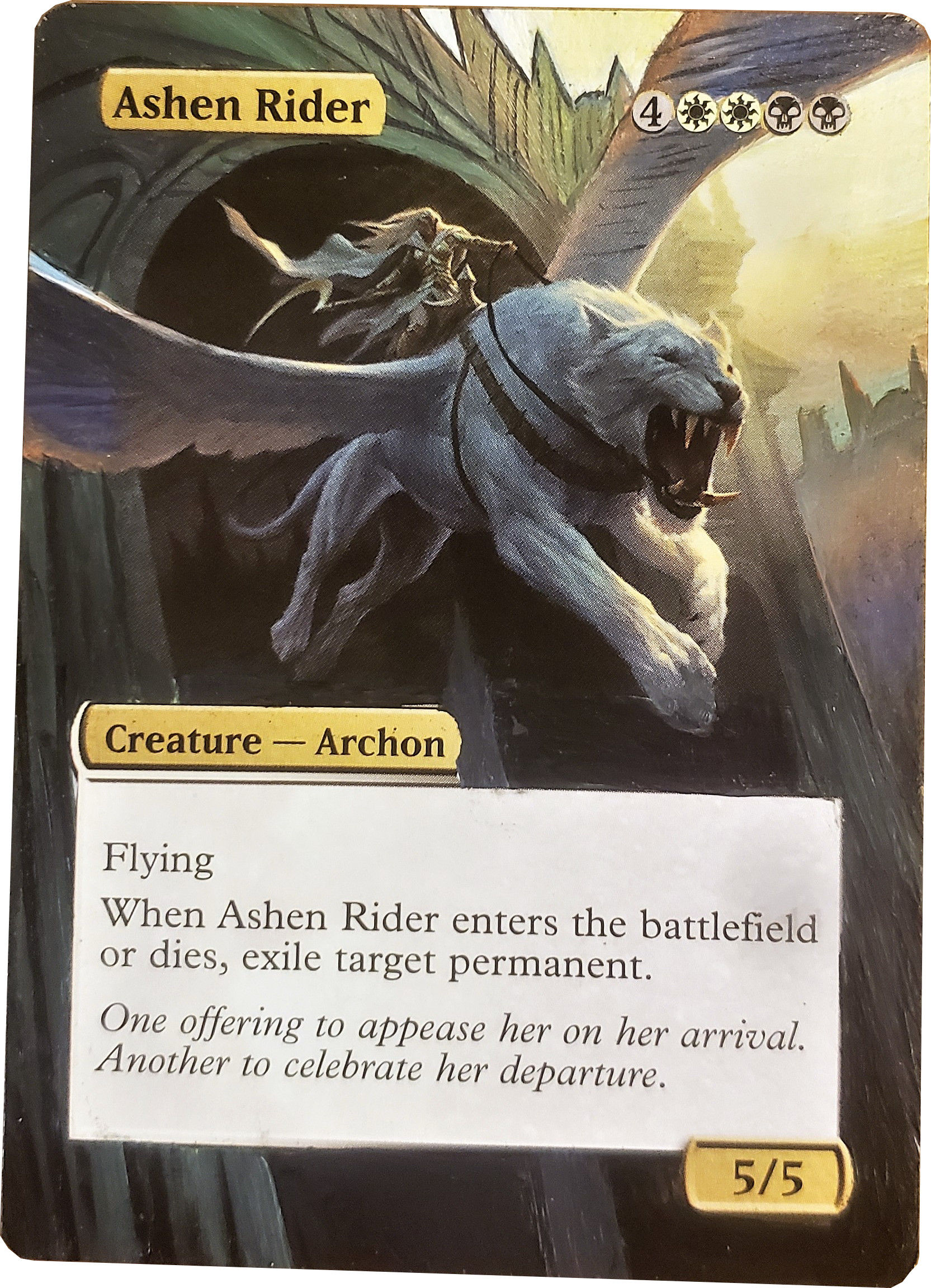 Ashen Rider - Full Art / Extended Art - MTG, Magic the G