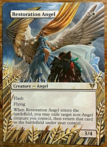 mtg card restoration Amazon.com: Magic: the Gathering - Restoration Angel (025)