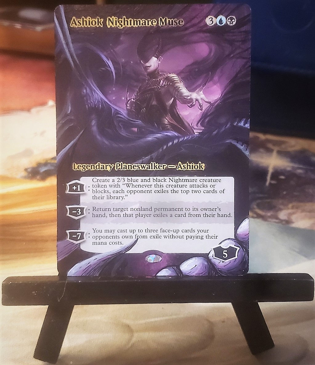 Ashiok, Nightmare Muse - Full Art / Extended Art - MTG, Magic the Gathering