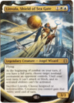 Linvala, Shield of Sea Gate - MTG / Full Art