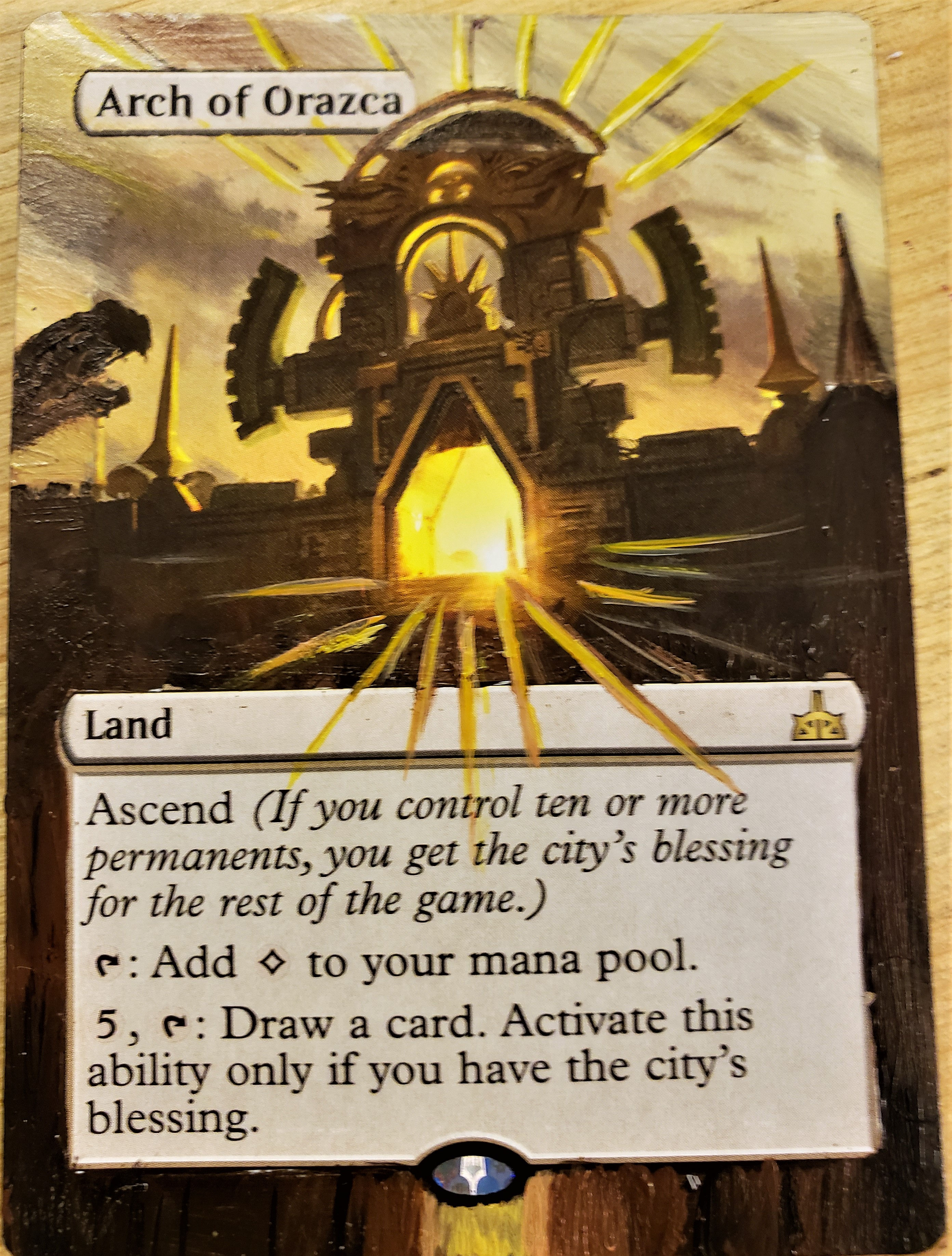 Arch of Orazca - Full Art / Extended Art - MTG, Magic the G