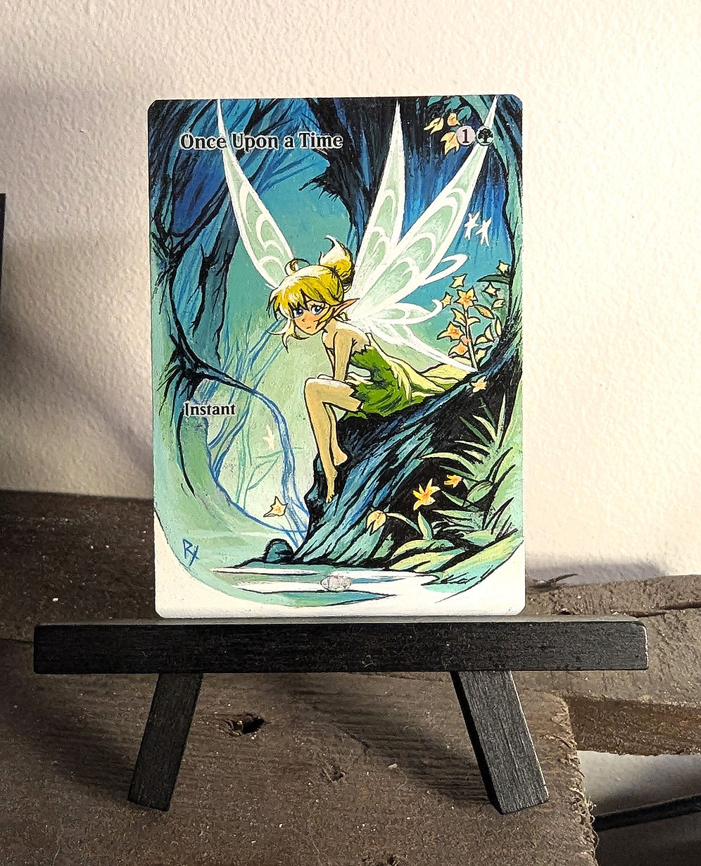 once upon a time mtg card Time: Be your own happily ever after . . . (Rockpool Mini Cards): DellaGrottaglia, Jena: 9781922786104 Books Put the rest on the bottom of your library in a random order. A unique card that's likely