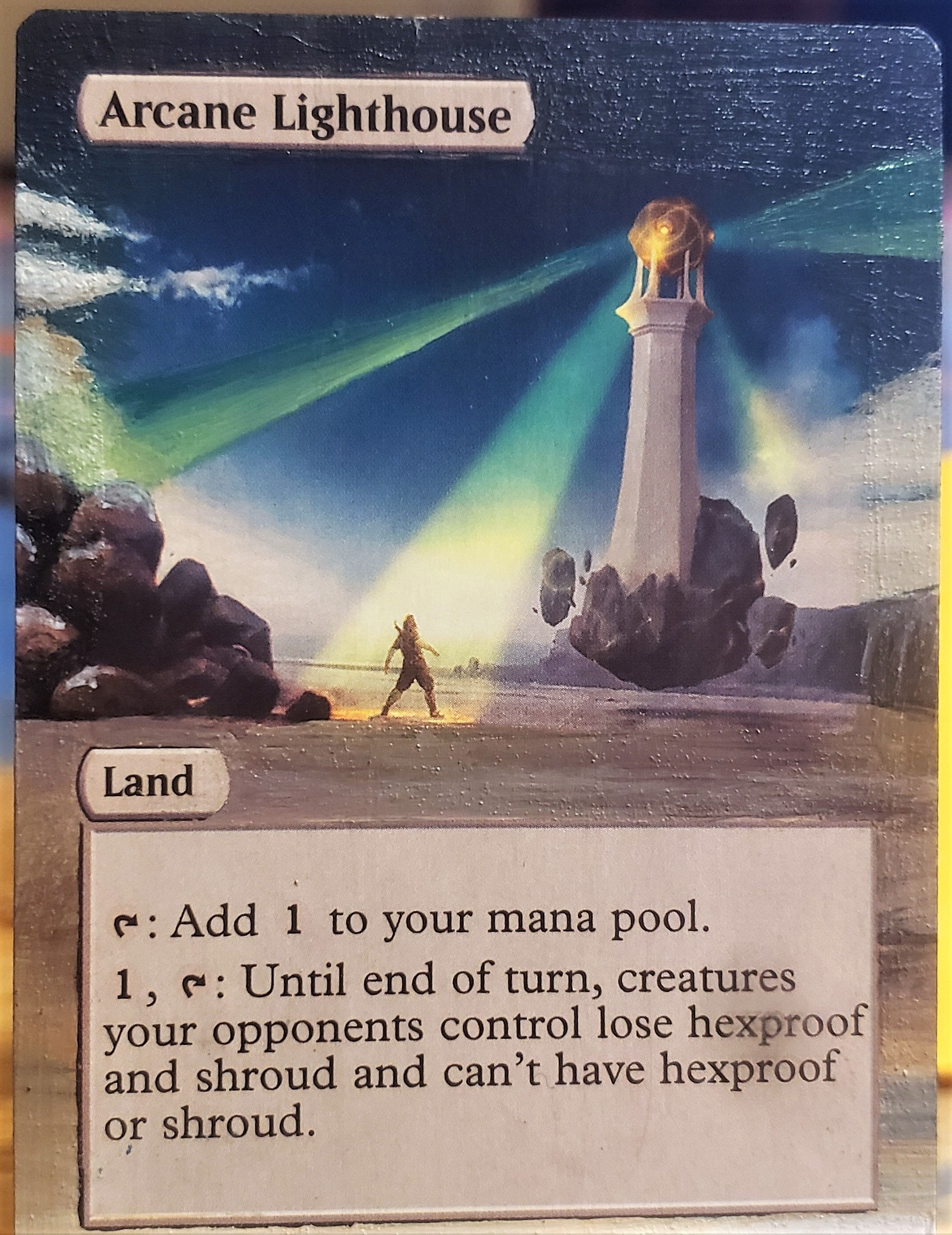 Arcane Lighthouse - Full Art / Extended Art - MTG, Magic the G