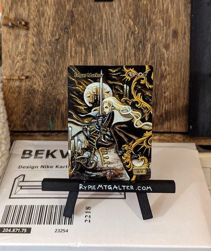 Edgar Markov - Alucard / MTG / Magic the Gathering | Rypie MTG Alters
