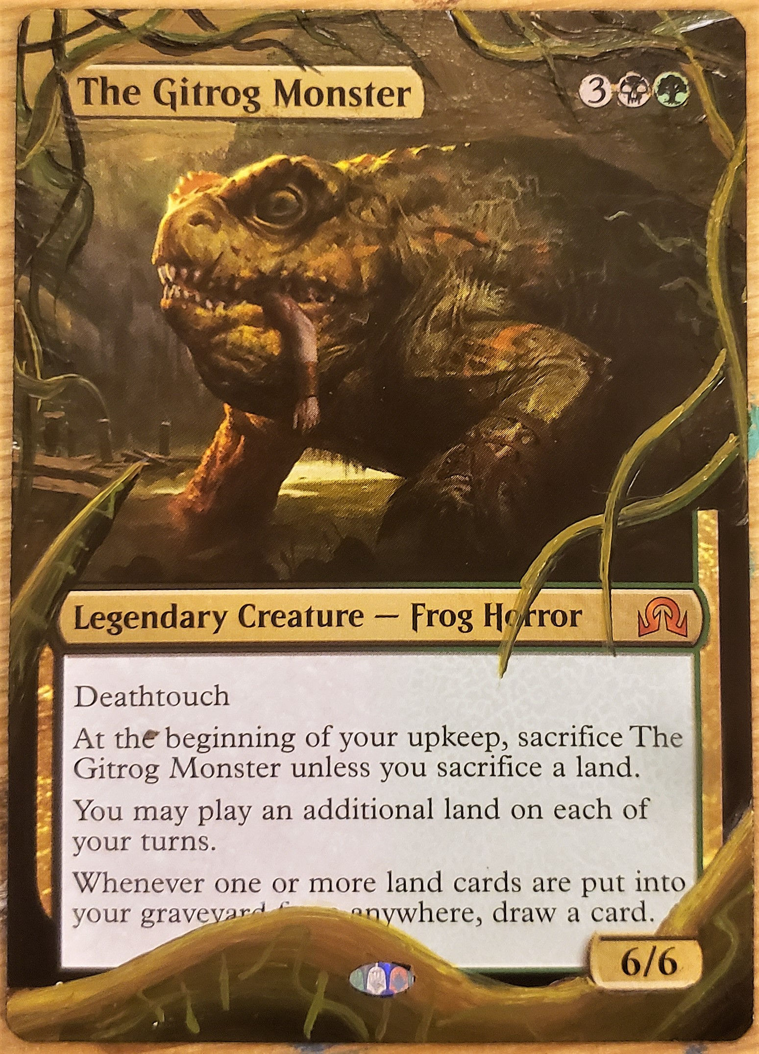 The Gitrog Monster - Full Art / Altered. MTG
