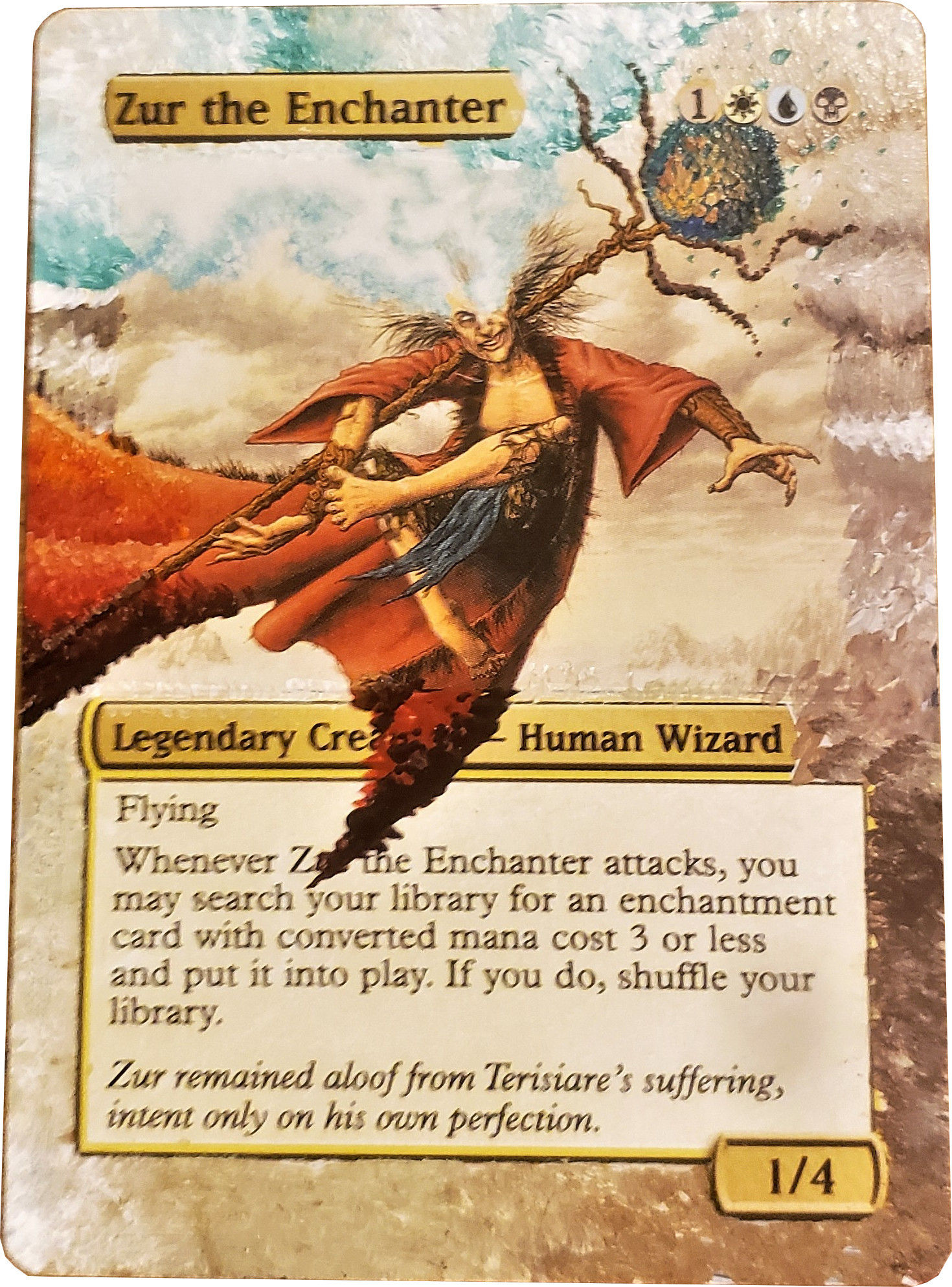 Zur the Enchanter - Full Art / Extended Art - MTG, Magic the Gathe