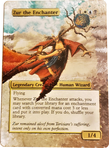 hand painted mtg cards Altered Art