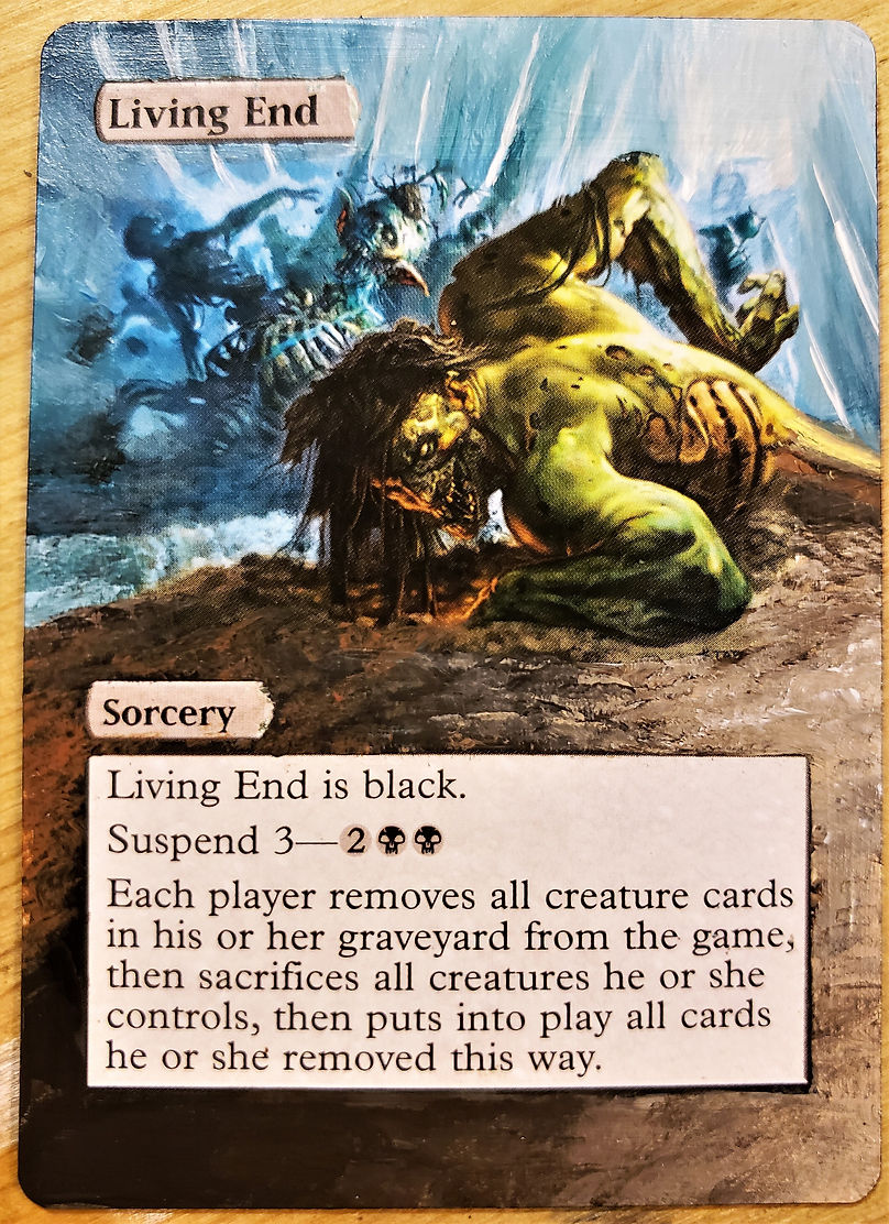 Living End - MTG / Full Art | Rypie MTG Alters Living End - MTG / Full Art | Rypie MTG Alters