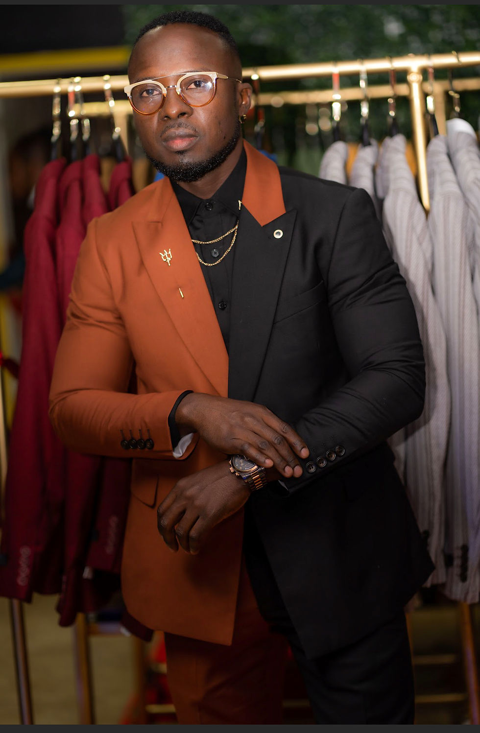 Thumbnail: TBOSS Mismatched  Luxury Suit Style