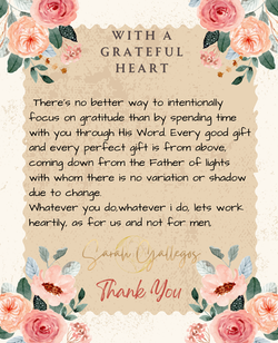 whit a grateful heart