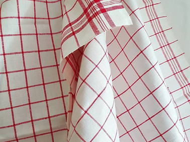 Küchentuch paella rot weiss