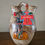 Thumbnail: Antique Vintage 1935 Ceramic Indian Wedding Vase 8 1/2" Tall
