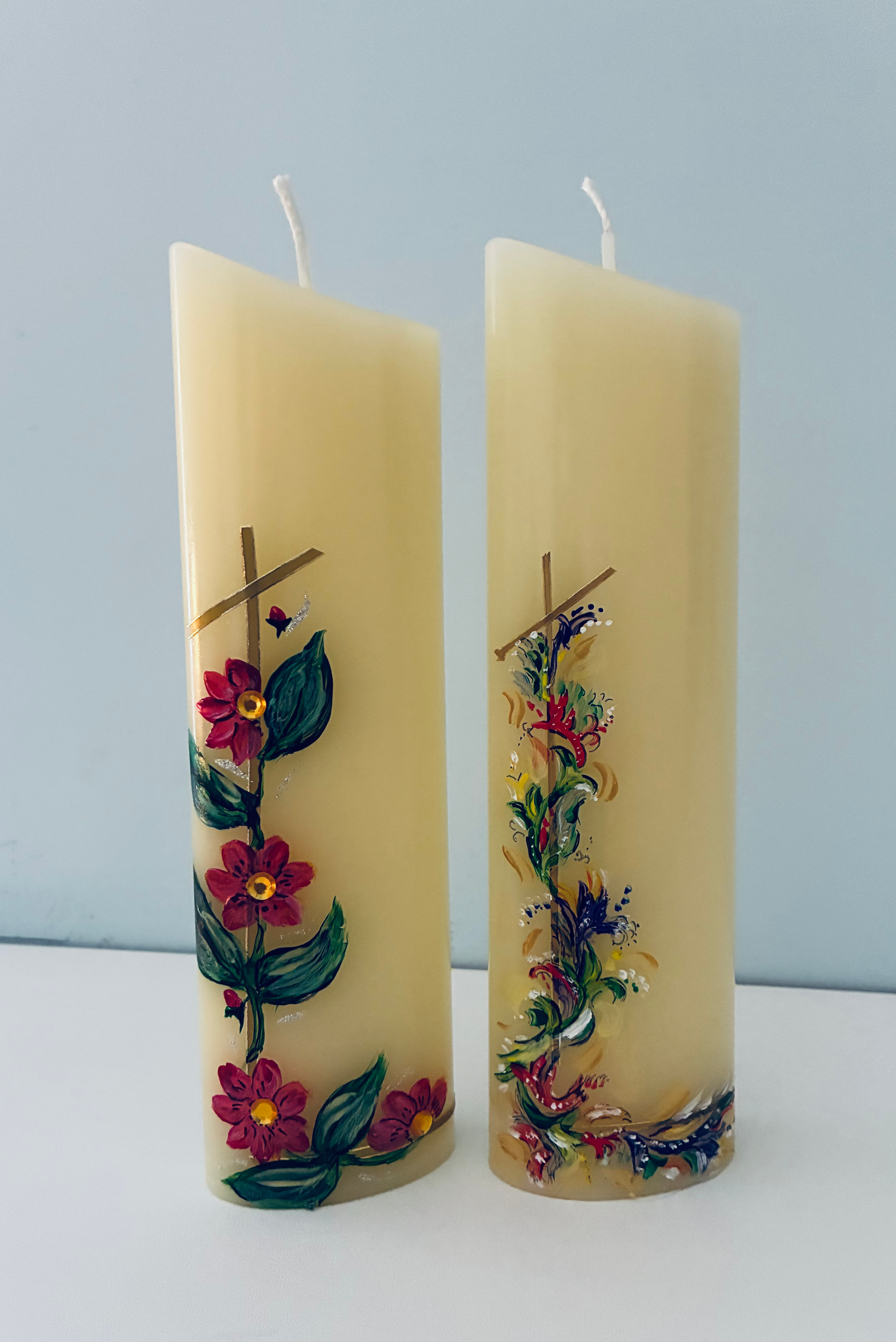 Hand painted Occasional candles