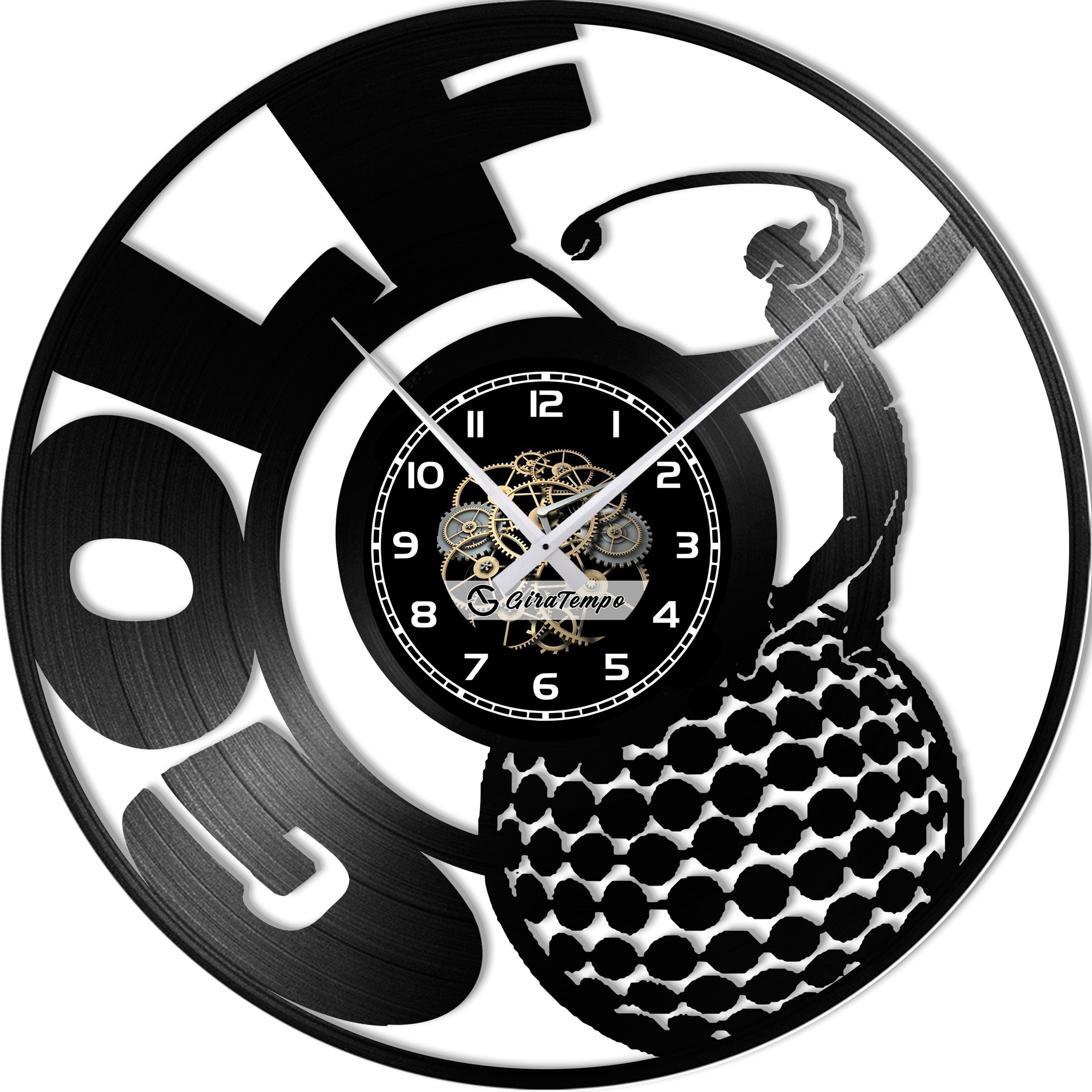 Golf 4 - Orologio in vinile