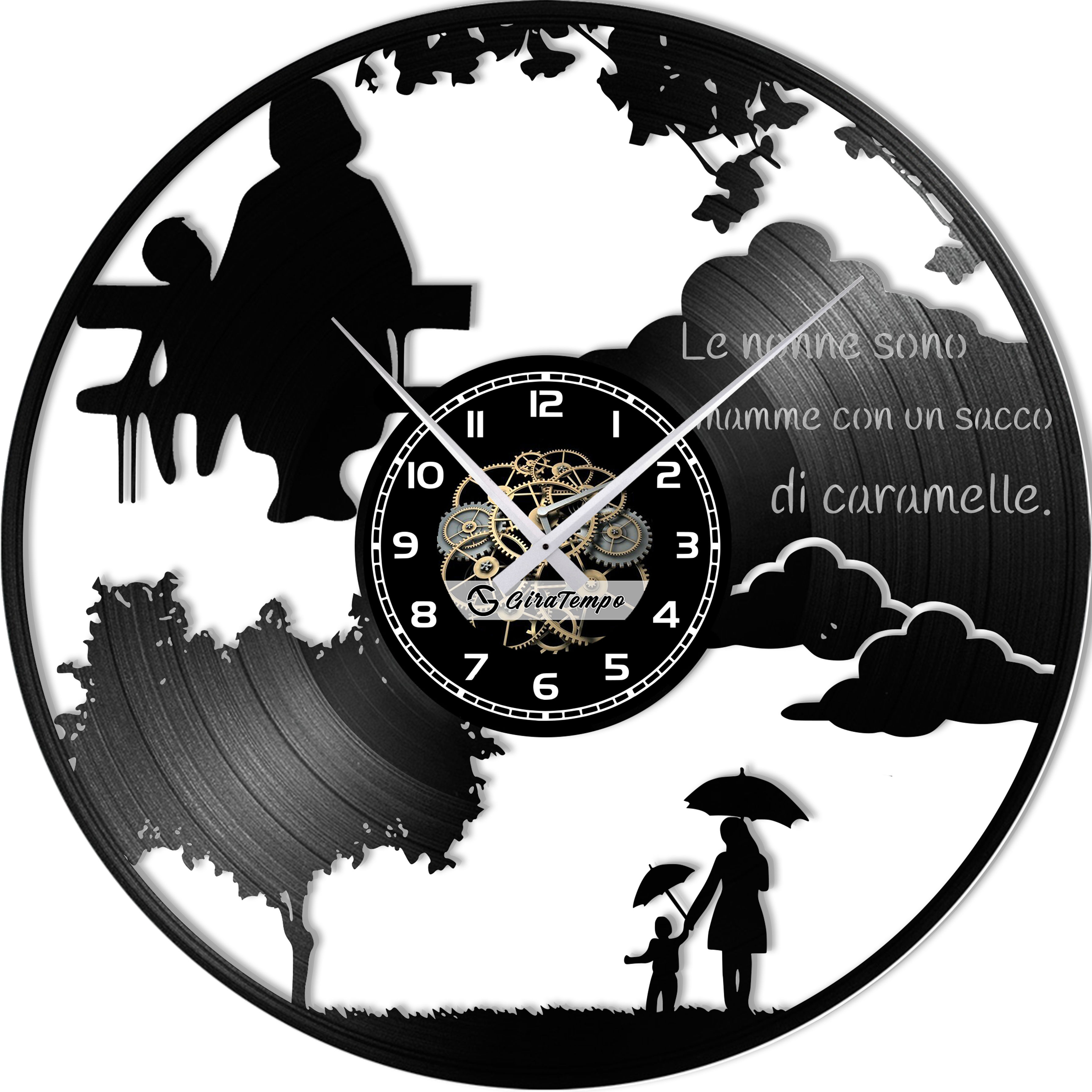 Nonni e Nipoti - Orologio in vinile