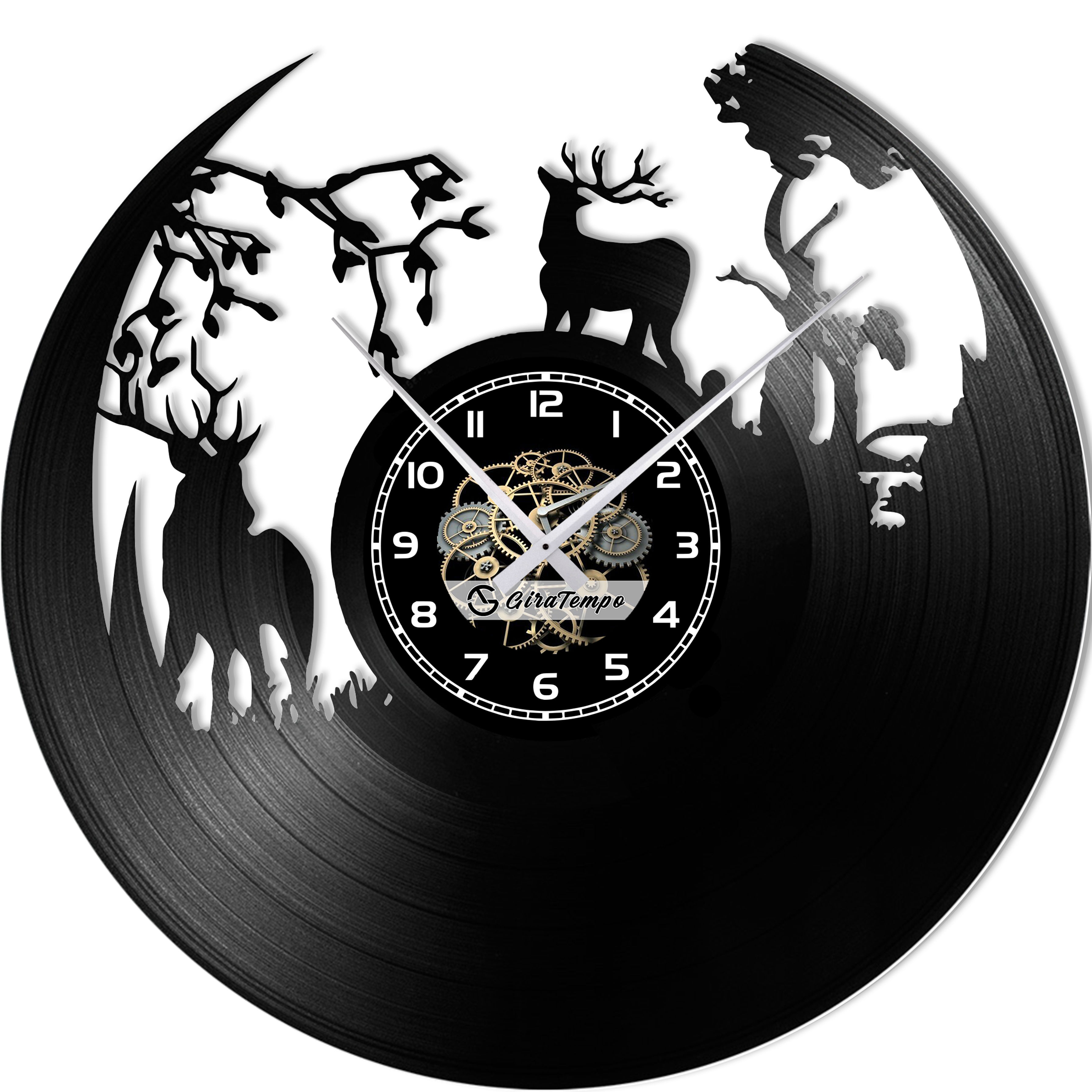Animali Selvatici - Orologio in vinile