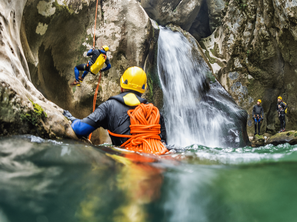 Activité canyoning
