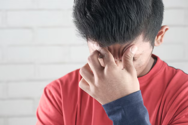 Frustrado por que no le gusta el perfume que compró