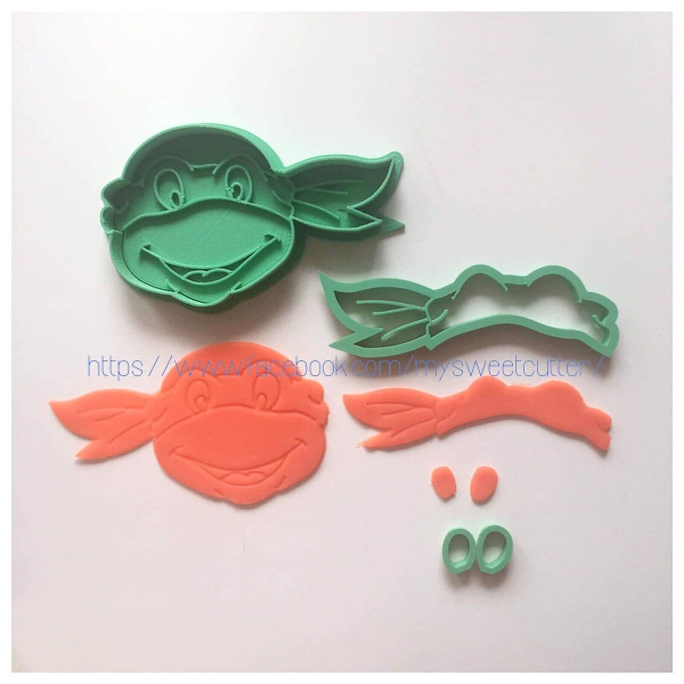 Tartaruga Ninja Formina Biscotti Cookie Cutter 6cm /9cm