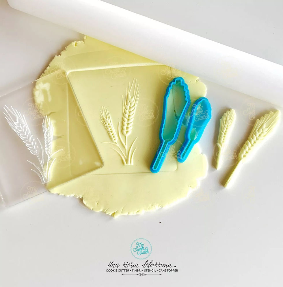 Formine biscotti comunione cresima spiga grano