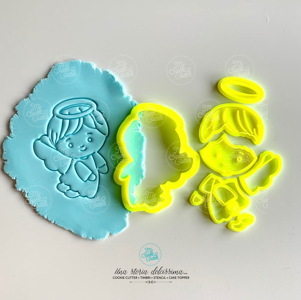 Angelo Comunione Formine Biscotti Cookie Cutter 8cm Circa