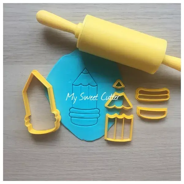 Matita Formine Biscotti Scuola Pencil School Cookie Cutter